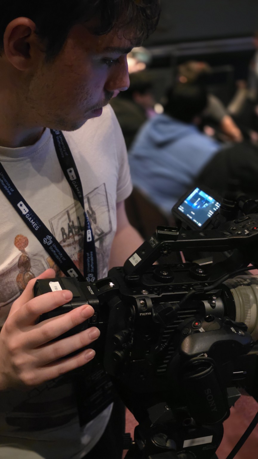 Camera setup detail