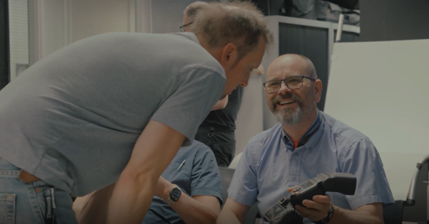 Camera training demonstration
